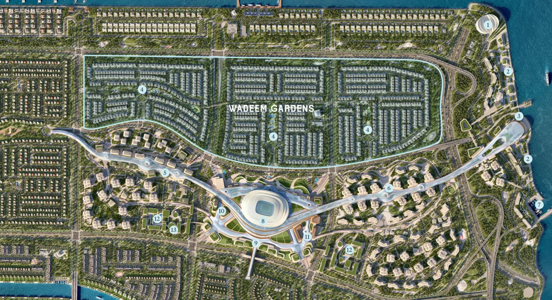 Wadeem Gardens in Hudayriyat Island, Abu Dhabi — image 5